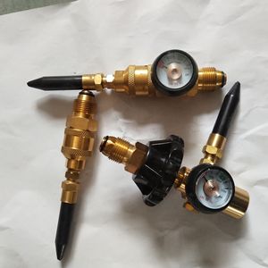 Yüksek kalite ATIR-4 'konu pirinç şişirme helyum basınç regülatörü 22*22*10 3 ay garanti ile - Product Image 6