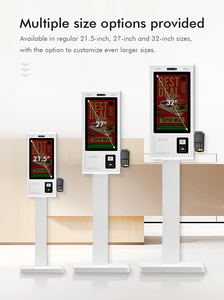 Máquina de Autoservicio Modular de 21.5, 27 y 32 Pulgadas con Pantalla Táctil, Kiosco de Autoservicio para Cafeterías de Comida Rápida - Product Image 6