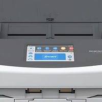 Scanner de documents recto-verso WiFi A4 IX1600 40ppm 80ipm CIS 600dpi USB 3.2 Blanc Bureau