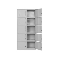 Archivador de Oficina Moderno de Acero con Cerradura, 3 Cajones Ajustables y Panel para Documentos Reforzado, para Almacenamiento de Contabilidad Financiera