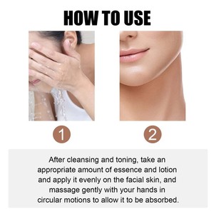 Bouteille de sérum de <span class=keywords><strong>visage</strong></span> de soins de la peau <span class=keywords><strong>anti</strong></span>-âge blanchissant d'acide hyaluronique de niacinamide de vitamine C pour la peau rougeoyante, production de collagène - Product Image 5