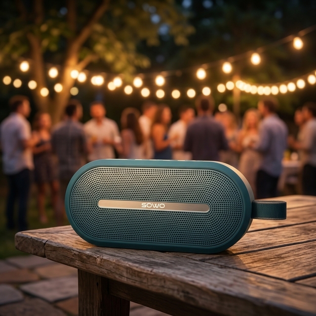 S18 Rugged Outdoor  Speaker 25W RMS Power IP66 Weatherproof Portable Wireless Audio System Ecosystem Ready Stereo Sound