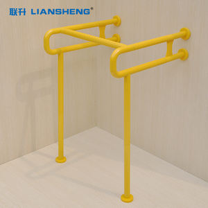 Barres d'appui pour salle de bain, mains courantes de toilettes en acier inoxydable, barre d'appui murale pour personnes âgées, rails de sécurité pour lavabo - Product Image 4