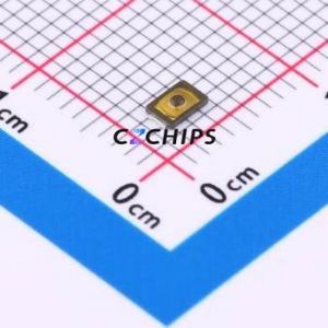 K2-1827SQ-C3DW-06 Tactile Switch SMD,3x2mm Switch Single Pole Single Throw Round Button 1.8N Vertical Mount - Product Image 1