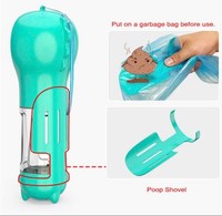 Gourde pour chien multifonctionnelle portable, gobelet d'eau pour animaux de compagnie, distributeur d'eau pour animaux de compagnie, gamelles et distributeurs d'aliments pour chats et chiens