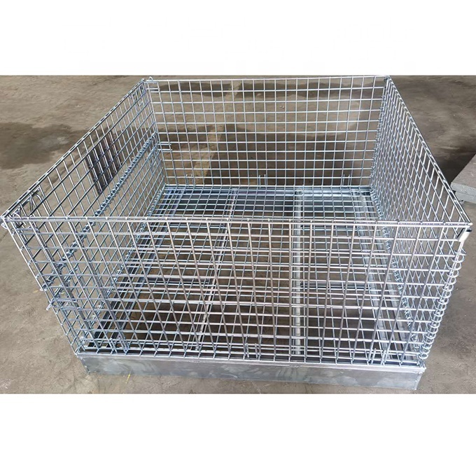 Industrial Metal Basket Wire Mesh Box