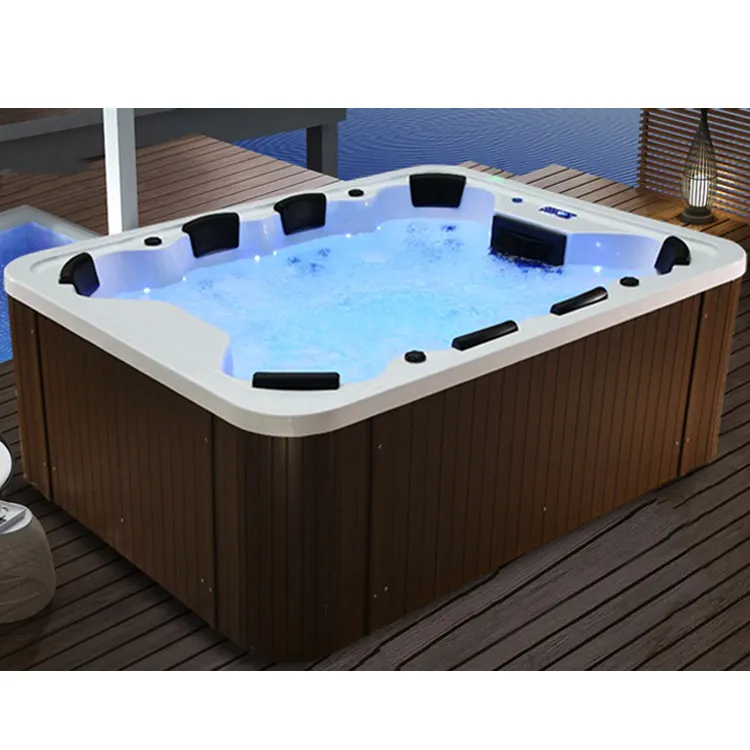 large hot sexy family pop-up tv in ground outdoor bath tube massage balboa hot spa tub manual