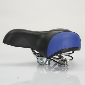 Nouveau Style surdimensionné <span class=keywords><strong>CBike</strong></span> siège en cuir PU confortable remplacement selle de vélo Ventilation étanche universel pour la montagne - Product Image 3