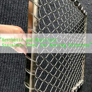 Malla de cuerda flexible y cortada a medida | Red de animales antiescalada para zoológicos y exhibiciones - Product Image 4