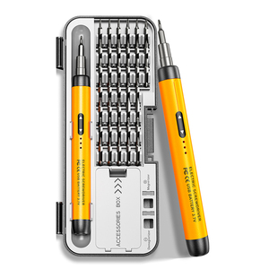 Kit de desmontaje electrónico de precisión 38 en uno, nuevo <span class=keywords><strong>destornillador</strong></span> eléctrico inalámbrico <span class=keywords><strong>para</strong></span> teléfono móvil <span class=keywords><strong>para</strong></span> fuente eléctrica DIY - Product Image 1