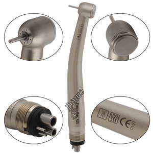 Equipo Dental pieza de mano dental turbina dental de alta velocidad dental 4 agujeros 8 Botón de agua pulverizada más pieza de mano herramienta Dentis - Product Image 6
