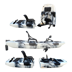 <span class=keywords><strong>Kayak</strong></span> à <span class=keywords><strong>moteur</strong></span> électrique à 2 sections facile à transporter <span class=keywords><strong>Kayak</strong></span> de pêche à pédales en plastique pratique <span class=keywords><strong>pour</strong></span> la <span class=keywords><strong>mer</strong></span> océanique - Product Image 1