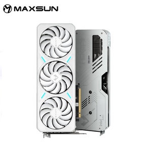 Tùy chỉnh bán buôn 2025 New Maxsun Intel ARC B580 12 GB icraft Trắng Card đồ họa 12 GB chơi game video PC máy tính GPU B 580 - Product Image 1