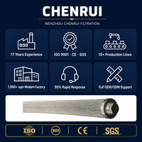 Cartouche filtrante plissée en tissu non tissé, élément de remplacement pour système de filtration de machines industrielles