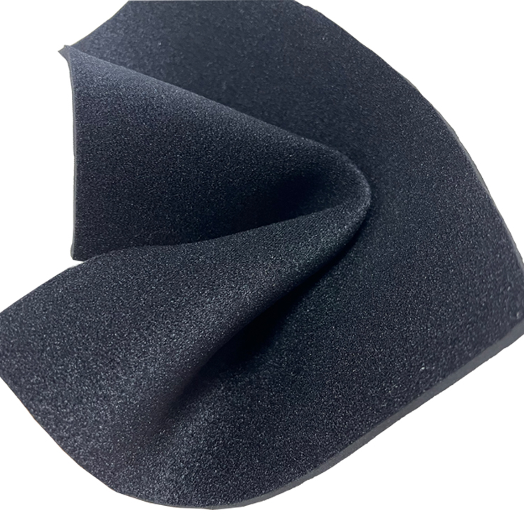 Free Sample Black China Ok Loop Nylon SBR Neoprene Fabric For Custom Sports Support Orthopedic Products