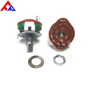 Interruptor Rotatorio de 4 Posiciones 235678 10 12, Interruptor Selector Rotatorio Mini para Horno con Ventilador de 3 Velocidades - Product Image 5