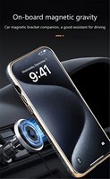 Coque de luxe magnétique à paillettes pour fille pour iPhone 16 15 14 13 12 Pro Max plus pro Rhinestone Shiny Plating Bumper Cover