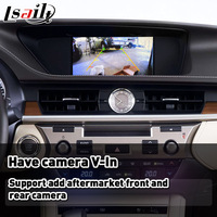Lsailt Wireless Android Auto Carplay Interface pour 2012-2018 Lexus ES Bouton ES250 ES200 ES300h ES350