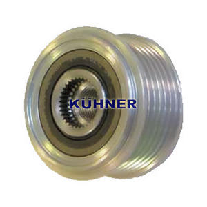 Dispositif de roue libre d'alternateur compatible avec RENAULT KANGOO 1.5 dCi (KC08, KC09) Diesel (KW : 60, CV : 82) de 07-2002 - Product Image 1