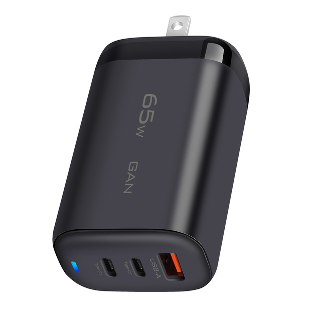65W GaN Charger USB Type C Fast Charging Power Adapter QC3.0 PD Phone Charger Block