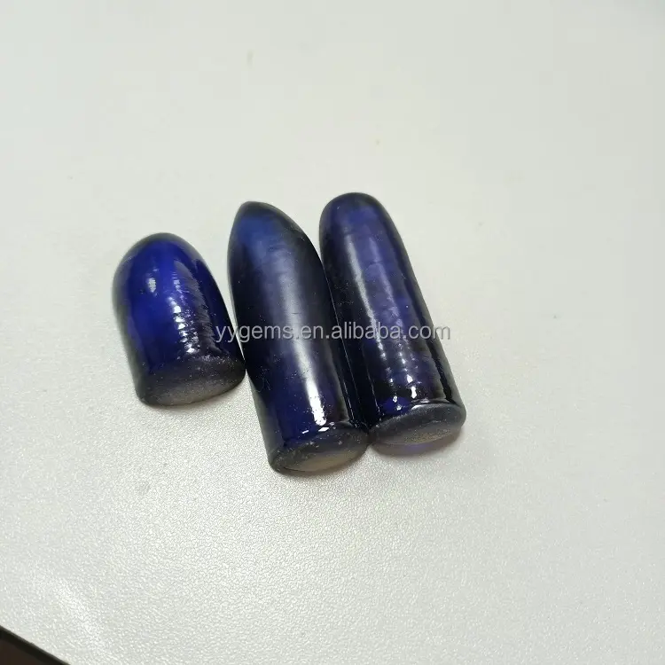 Vendita calda blu zaffiro 33 #34 # corindone grezzo zaffiro blu non tagliato corindone sintetico per chilogramma