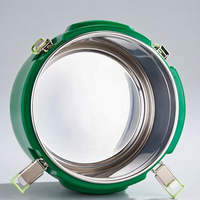 Ensemble de 3 chauffe-plats isothermes OEM en acier inoxydable (15L, 30L, 50L) pour usage commercial, chaud et froid, idéal pour les fêtes et les cantines