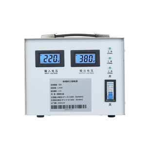 Nuevo Producto: <span class=keywords><strong>Convertidor</strong></span> de Energí<span class=keywords><strong>a</strong></span> Monofásico <span class=keywords><strong>a</strong></span> Trifásico de 5000W, 220V <span class=keywords><strong>a</strong></span> 380V, con Pantalla LCD, para Uso en Fábricas - Product Image 1