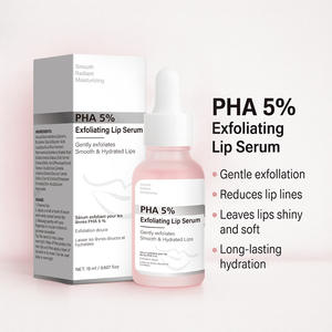 PHA 5% Exfolierendes Lippen-Serum Sanfte Exfoliation Reduziert Lippenfalten Verleiht Lippen Glanz und Weichheit Langanhaltende Hydratation - Product Image 1