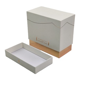 Tùy chỉnh Cmyk in ấn quần áo sang trọng bao bì hộp nắp và cơ sở Quà Tặng hộp giấy các tông may gói - Product Image 2