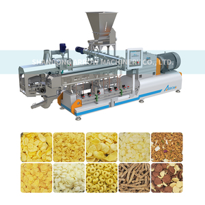 2024 mũi tên Ngô mảnh sản xuất ăn sáng ngũ cốc máy đôi vít đùn - Product Image 5