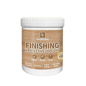 100% naturel Transparent cire de palme huile craie peinture lumière bloquant Anti-Corrosion étanche à l'humidité pour meubles en bois 8 OZ pour - Product Image 1