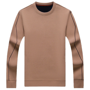 Men's Crew Neck <b>Long</b> Sleeve <b>T</b>-<b>Shirt</b>, Comfortable Solid Color Casual Style - Product Image 5