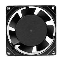 8038 DC 12V 24V haut régime Cfm manchon Double boule Cpu dissipateur de chaleur ventilateur 80*80*38mm