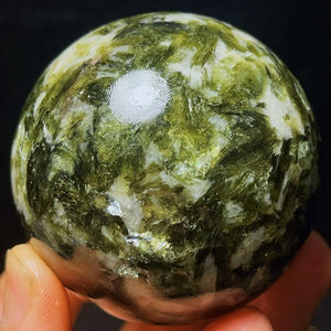 Esferas de Mica Verde Natural de Alta Calidad al por Mayor, Bolas de Cristal Curativas para Decoración del Hogar y Regalos - Product Image 5