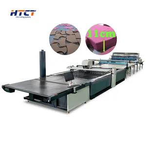 Automatic Multi Layer Cut And Sew Knife Textile Leather Fabric Cloth Cutting Machines For Fabric