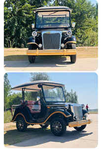 Precio al por mayor de coches eléctricos clásicos vintage de 6 plazas, coches retro clásicos vintage - Product Image 2