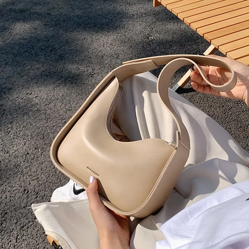 Bolsa de mão de cetim larga feminina, bolsa casual de mão com alças largas de luxo na moda 2021
