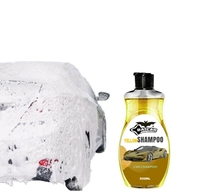 Échantillon gratuit de nettoyant pour l'entretien de la voiture et de la mousse de lavage Shampooing liquide pour lavage de voiture en mousse de neige sans contact Lavage et cire de haute qualité