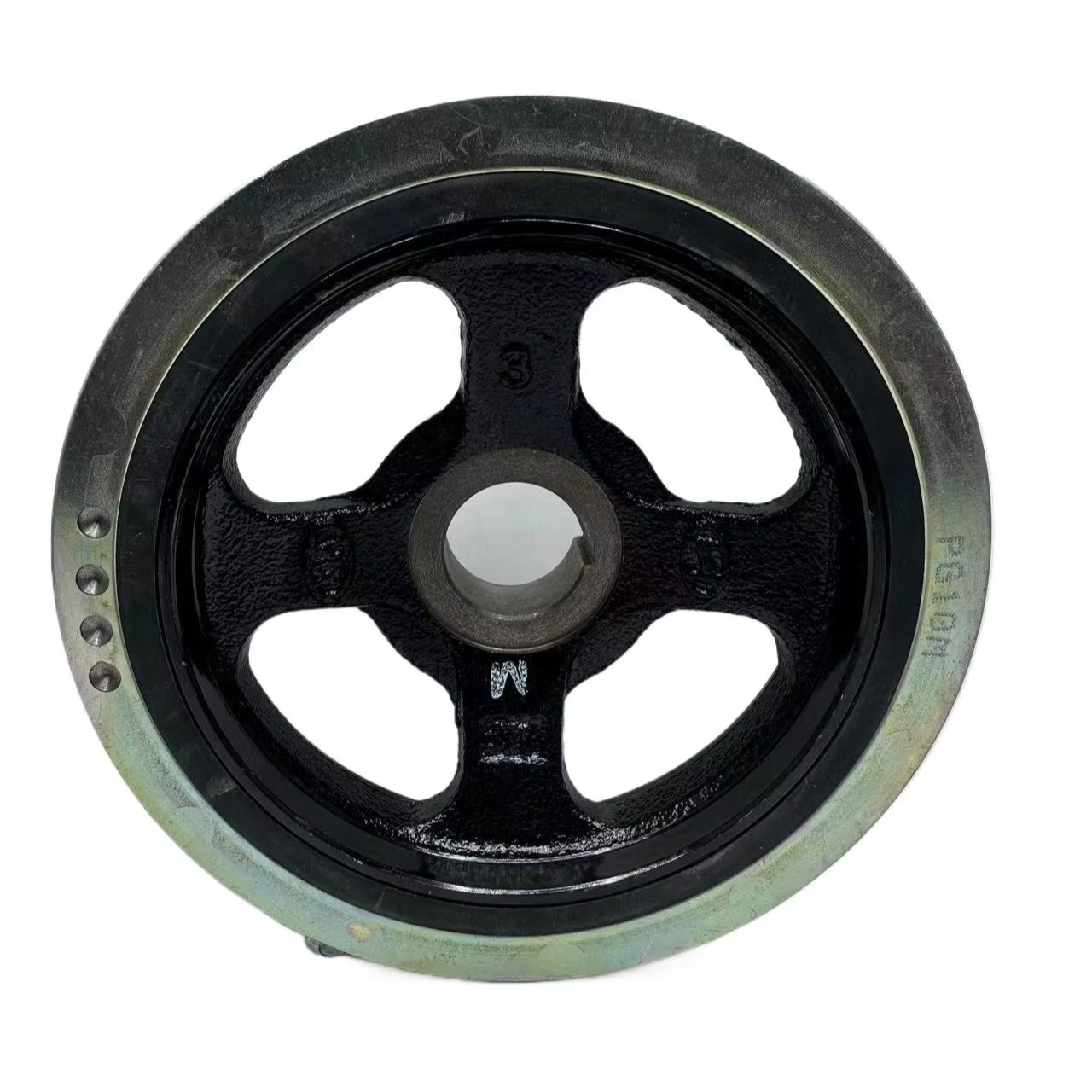 Kia 対応 Hyundai 1.6L エンジン 2010-2020 クランクシャフト ダンパー プーリー 231242B020、2