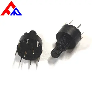 New high-quality and stable multi position rotary switch for induction cooker 16mm