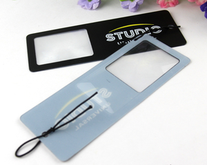 अनुकूलित आकार पीवीसी ताल कार्ड प्रकार, पारदर्शी Fresnel लेंस व्यापार कार्ड के साथ आवर्धक कांच - Product Image 3