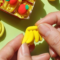 Stoom Educatief Lucht Droge Kleikit Voor Kinderen Diy Fruit Ambachtelijke Set Zintuiglijk Speelgoed En Verjaardagscadeau