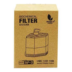 Accesorios de acuario JENECA, cartucho de filtro de esponja para pecera pequeña, limador de acuario de uso múltiple forzado de aire - Product Image 1