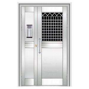 Porte de sécurité en acier, entrée latérale, antivol, design contemporain, origine Yunnan - Product Image 5