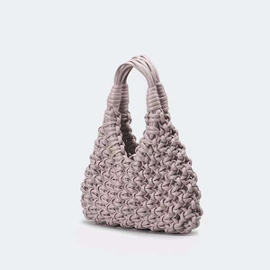 Borse a Mano di Design Intrecciate a Mano con Lavorazione Traforata Borsa Tote da Donna - Product Image 5