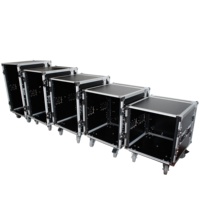 Amplificateur spatial 18U monté en rack ATA Flight Case en aluminium 18 Mixer Amplifier