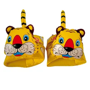Inflatable Tiger Armband Baby Swimming Arm Float Swimming Arm Bands For Kids And Adults