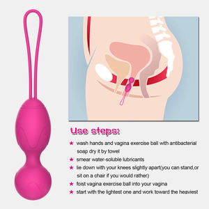 Y.Love Kegel Oefengewichten Set Siliconen <span class=keywords><strong>Vagina</strong></span> Ben Wa Ballen Voor Vrouwen Seksspeeltjes - Product Image 5