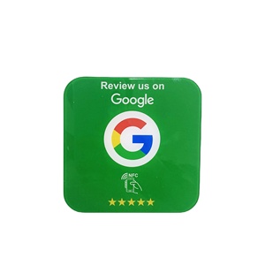 Feuille acrylique NFC Chip <span class=keywords><strong>Google</strong></span> Review Plaque pour Review Boost - Product Image 1