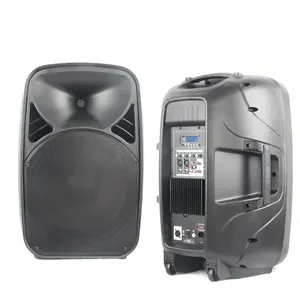 Speaker Aktif Audio Plastik Bluetooth 2ch, Speaker Aktif Input Mic Bocinas Usb